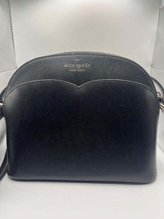 Kate Spade Payton Crossbody Purse –Black Leather - Picture 1 of 4